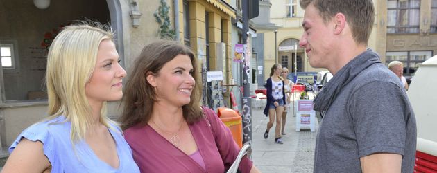 Valentina Pahde, Anne Brendler und Vincent Krüger Valentina Pahde, Anne Brendler und Vincent Krüger
