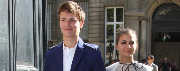 Ansel Elgort und Violetta Komyshan Ansel Elgort und Violetta Komyshan