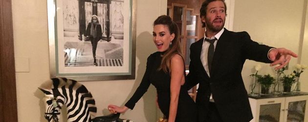 Schauspieler Armie Hammer und seine Frau Elizabeth Chambers Schauspieler Armie Hammer und seine Frau Elizabeth Chambers