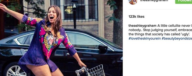 Ashley Grahams Cellulite-Instagram-Foto Ashley Grahams Cellulite-Instagram-Foto