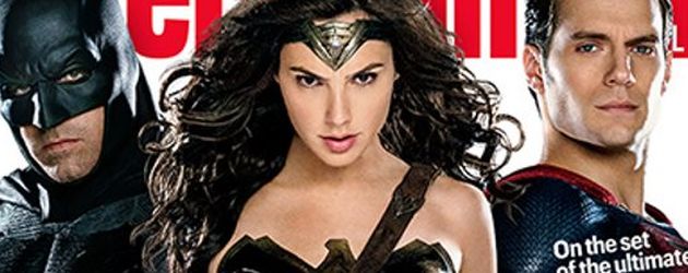 Ben Affleck, Henry Cavill, Batman und Wonder Woman Ben Affleck, Henry Cavill, Batman und Wonder Woman