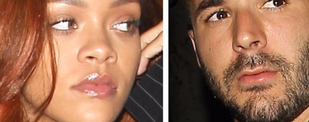 Rihanna und Karim Benzema Rihanna und Karim Benzema
