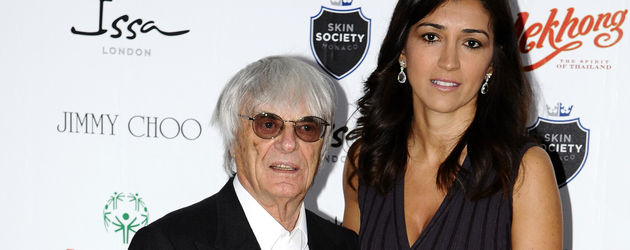 Bernie Ecclestone und Fabiana Flosi Bernie Ecclestone und Fabiana Flosi
