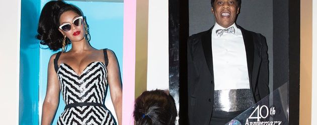 Beyoncé, Jay-Z und Blue Ivy im Halloween-Kostüm Beyoncé, Jay-Z und Blue Ivy im Halloween-Kostüm