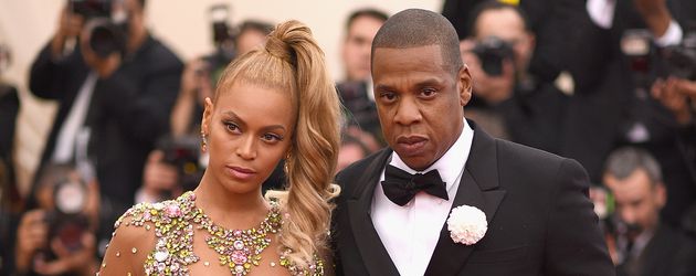 Beyoncé Knowles und Jay-Z bei den MET-Awards 2015 Beyoncé Knowles und Jay-Z bei den MET-Awards 2015