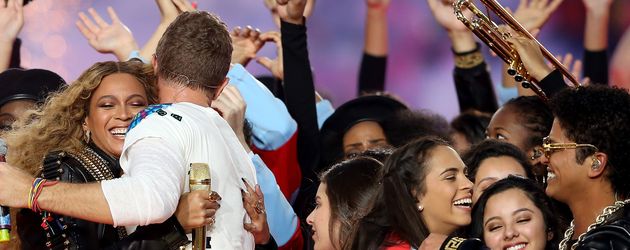 Beyonce und Chris Martin Beyonce und Chris Martin