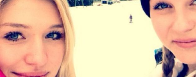 Bibi Heinicke und Dagi Bee im Skiurlaub Bibi Heinicke und Dagi Bee im Skiurlaub