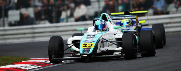 Billy Monger bei den F4 British Championships im April 2017 Billy Monger bei den F4 British Championships im April 2017