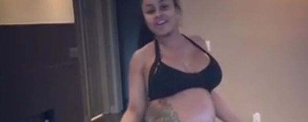 Blac Chyna in ihrem Instagram-Clip Blac Chyna in ihrem Instagram-Clip