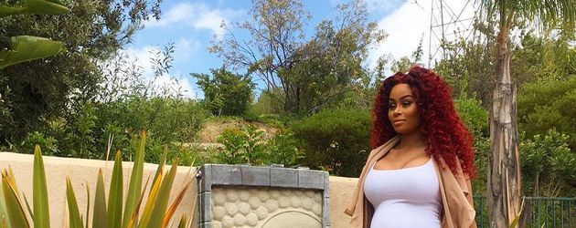 Blac Chyna mit Baby-Bauch Blac Chyna mit Baby-Bauch