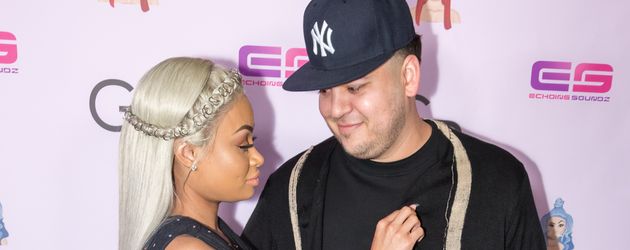Blac Chyna und Robert Kardashian im Mai 2016 in Los Angeles Blac Chyna und Robert Kardashian im Mai 2016 in Los Angeles