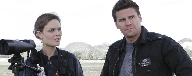 Bones, Emily Deschanel und David Boreanaz Bones, Emily Deschanel und David Boreanaz