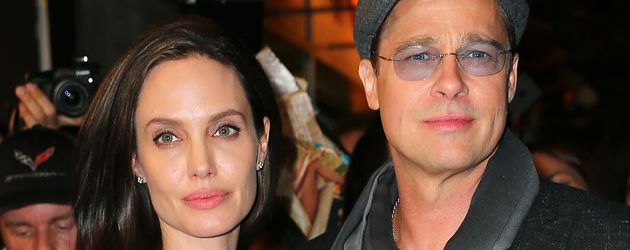 Brad Pitt und Angelina Jolie bei einem Auftritt in NYC in 2015 Brad Pitt und Angelina Jolie bei einem Auftritt in NYC in 2015