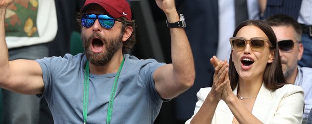 Bradley Cooper und Irina Shayk in Wimbledon 2016 Bradley Cooper und Irina Shayk in Wimbledon 2016