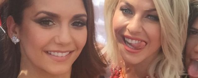 Nina Dobrev, Julianne Hough, Derek Hough und Brooks Laich Nina Dobrev, Julianne Hough, Derek Hough und Brooks Laich