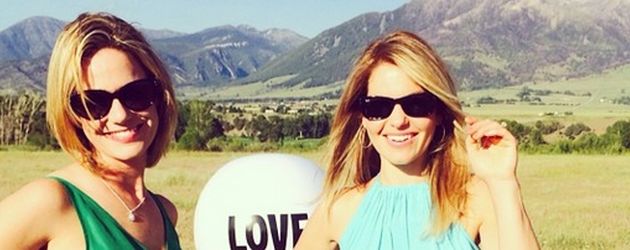 Candace Cameron Bure und Andrea Barber Candace Cameron Bure und Andrea Barber