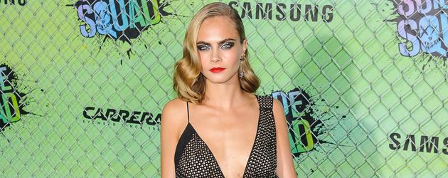 Cara Delevingne auf der "Suicide Squad"-Weltpremiere in New York Cara Delevingne auf der "Suicide Squad"-Weltpremiere in New York