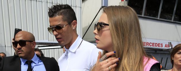 Cristiano Ronaldo und Cara Delevingne Cristiano Ronaldo und Cara Delevingne
