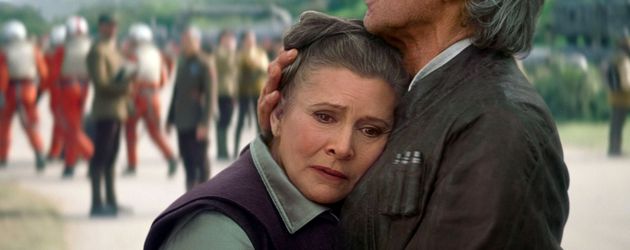 Carrie Fisher als Prinzessin Leia in "Star Wars – Episode VII" Carrie Fisher als Prinzessin Leia in "Star Wars – Episode VII"