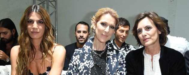 Céline Dion bei der Fashion Week in Paris Céline Dion bei der Fashion Week in Paris