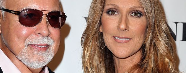 René Angélil und Celine Dion auf dem roten Teppich René Angélil und Celine Dion auf dem roten Teppich