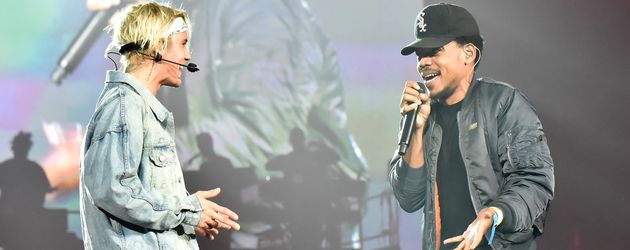 Justin Bieber und Chance the Rapper Justin Bieber und Chance the Rapper