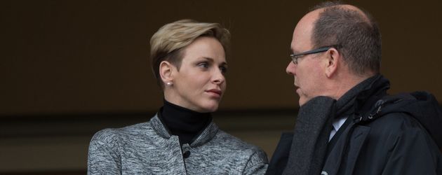 Fürstin Charlène und Albert II von Monaco Fürstin Charlène und Albert II von Monaco