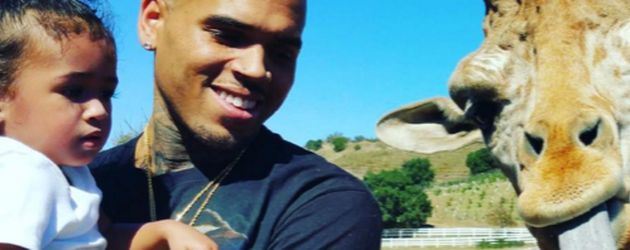 Chris Brown mit Tochter Royalty Brown Chris Brown mit Tochter Royalty Brown
