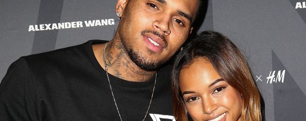 Chris Brown und Karrueche Tran bei einer H&M-Party Chris Brown und Karrueche Tran bei einer H&M-Party