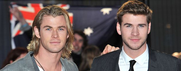 Chris Hemsworth und Liam Hemsworth bei "THe Hunger Games"-Premiere in London Chris Hemsworth und Liam Hemsworth bei "THe Hunger Games"-Premiere in London