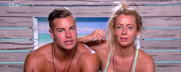 Chris Hughes und Olivia Attwood, "Love Island"-Kandidaten Chris Hughes und Olivia Attwood, "Love Island"-Kandidaten