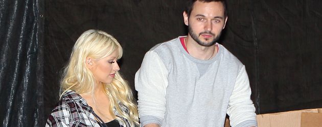 Christina Aguilera und Max Bratman Christina Aguilera und Max Bratman
