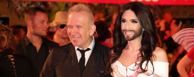 Jean Paul Gaultier und Conchita Wurst auf dem Life Ball Jean Paul Gaultier und Conchita Wurst auf dem Life Ball