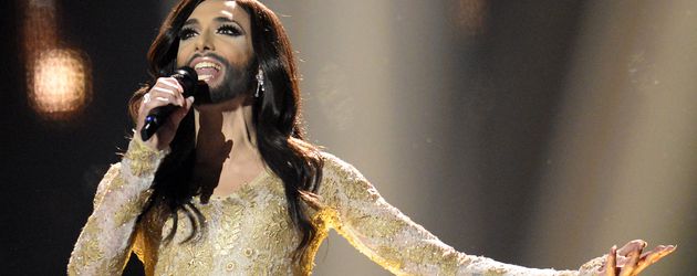 Conchita Wurst beim "Eurovision Song Contest" 2014 Conchita Wurst beim "Eurovision Song Contest" 2014