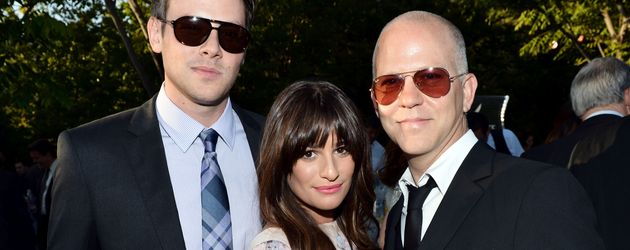 Lea Michele, Cory Monteith und Ryan Murphy Lea Michele, Cory Monteith und Ryan Murphy