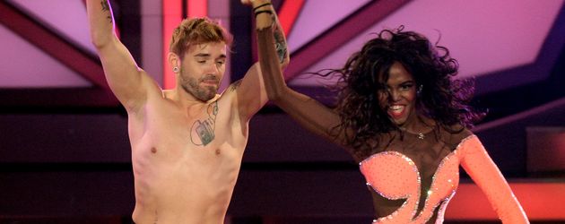 Daniel Küblböck und Otlile Mabuse Daniel Küblböck und Otlile Mabuse