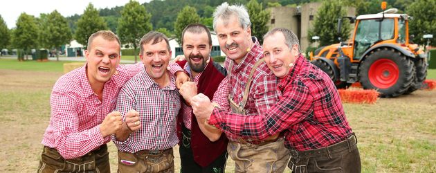 Das Bauern-Team bei der RTL-Bauernolympiade Das Bauern-Team bei der RTL-Bauernolympiade