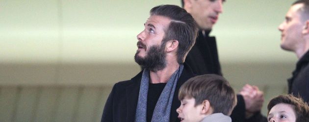 David Beckham und Cruz Beckham David Beckham und Cruz Beckham
