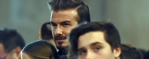 David Beckham, Brooklyn Beckham, Romeo Beckham, Harper Seven Beckham und Cruz Beckham David Beckham, Brooklyn Beckham, Romeo Beckham, Harper Seven Beckham und Cruz Beckham