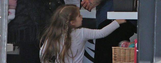 David Beckham und Harper Seven Beckham David Beckham und Harper Seven Beckham
