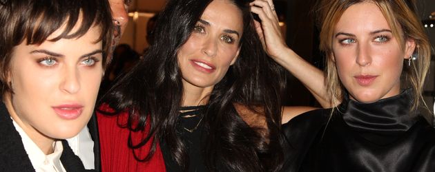 Demi Moore, Tallulah Willis und Scout LaRue Willis Demi Moore, Tallulah Willis und Scout LaRue Willis