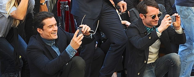 Orlando Bloom und Elijah Wood Orlando Bloom und Elijah Wood