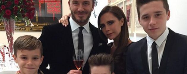 David Beckham, Victoria Beckham, Brooklyn Beckham, Romeo Beckham, Harper Seven Beckham und Cruz Beck David Beckham, Victoria Beckham, Brooklyn Beckham, Romeo Beckham, Harper Seven Beckham und Cruz Beck