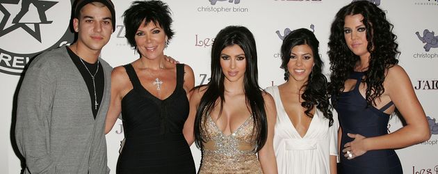 Der Kardashian-Clan in Los Angeles, 2007 Der Kardashian-Clan in Los Angeles, 2007