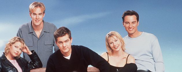 Katie Holmes, Joshua Jackson, James Van der Beek, Michelle Williams und Meredith Monroe Katie Holmes, Joshua Jackson, James Van der Beek, Michelle Williams und Meredith Monroe