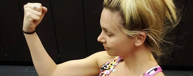 Dina Babajic im Gym Dina Babajic im Gym