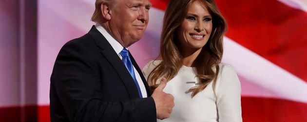Donald Trump und seine Ehefrau Melania Donald Trump und seine Ehefrau Melania