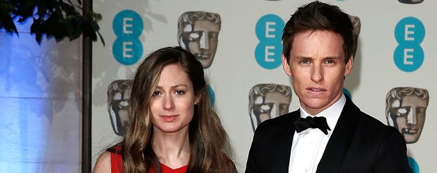 Eddie Redmayne und Hannah Redmayne bei EE Awards in London Eddie Redmayne und Hannah Redmayne bei EE Awards in London