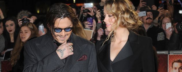 Amber Heard und Johnny Depp Amber Heard und Johnny Depp