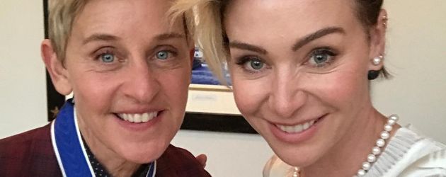 Ellen DeGeneres während der Verleihung der "Freiheitsmedaille des Präsidenten" 2016 Ellen DeGeneres während der Verleihung der "Freiheitsmedaille des Präsidenten" 2016